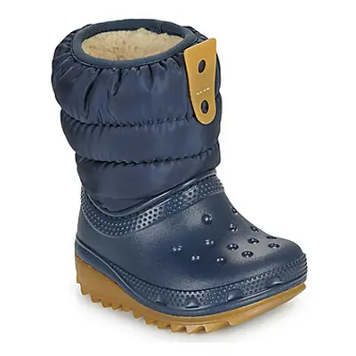 Crocs Classic Neo Puff Boot T boys's Children's Snow boots in Blue