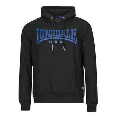 Lonsdale CHATSWORTH men's Sweatshirt in Black