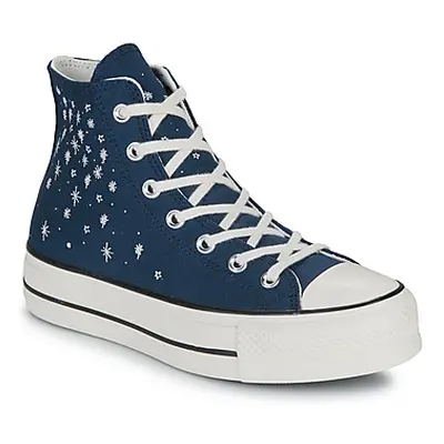 Converse CHUCK TAYLOR ALL STAR LIFT women's Shoes (High-top Trainers) in Blue