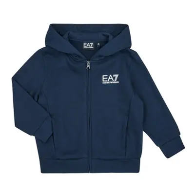 Emporio Armani EA7 CORE ID SWEATSHIRT boys's Children's sweatshirt in Marine