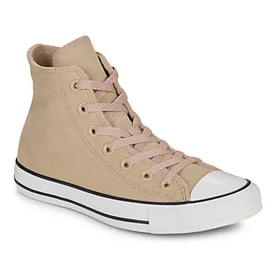 Converse CHUCK TAYLOR ALL STAR COLORFUL SUEDE women's Shoes (High-top Trainers) in Beige