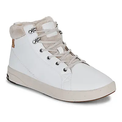 Saola BERGEN WARM women's Shoes (High-top Trainers) in White