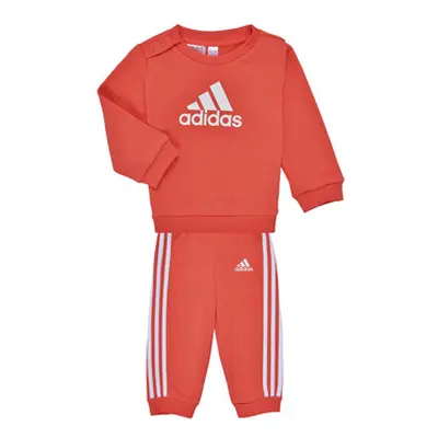 Adidas Badge of Sport French Terry Jogger girls's Sets & Outfits in Red