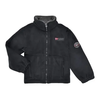 Geographical Norway TORLEON boys's Children's fleece jacket in Black