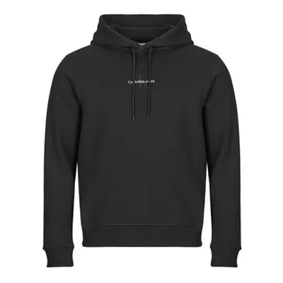 Calvin Klein Jeans MONOLOGO HOODIE men's Sweatshirt in Black