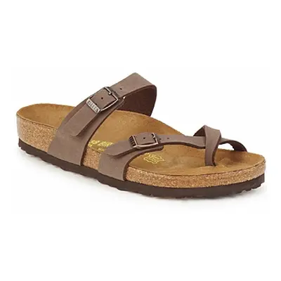 Birkenstock MAYARI women's Flip flops / Sandals (Shoes) in Brown