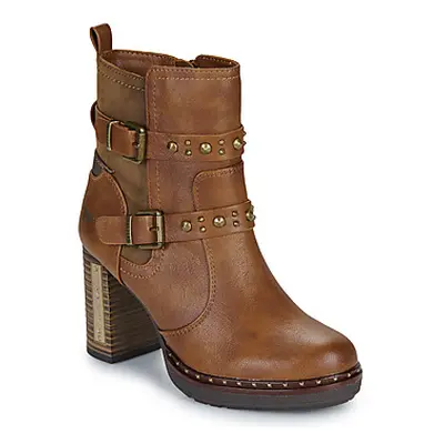 Mustang 1336512 women's Low Ankle Boots in Brown