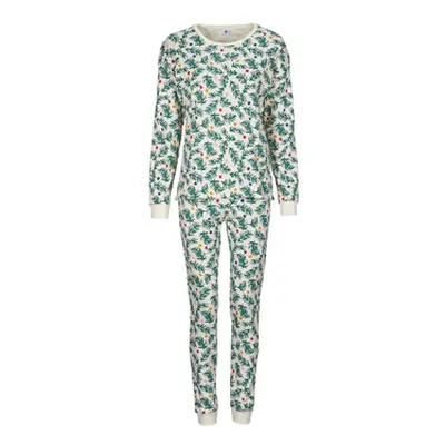 Petit Bateau TATILLON women's Sleepsuits in Green