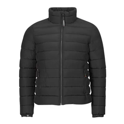 Superdry FUJI EMB PADDED men's Jacket in Black