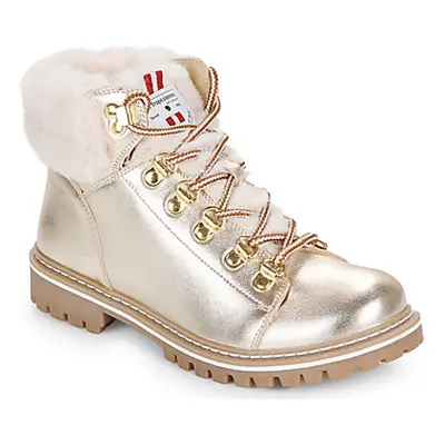 Les Tropéziennes par M Belarbi LACEN women's Mid Boots in Gold