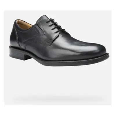 Geox U Federico V Negro men's Derby Shoes & Brogues in Black