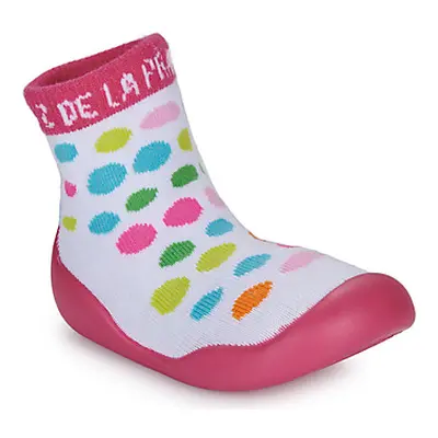 Agatha Ruiz de la Prada SOCKS girls's Children's Slippers in White