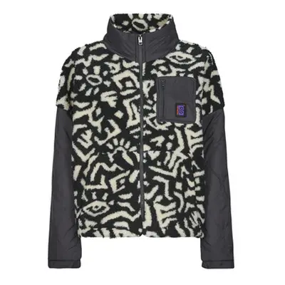 Rip Curl ANTI-SERIES Z/T FLEECE women's Fleece jacket in Black