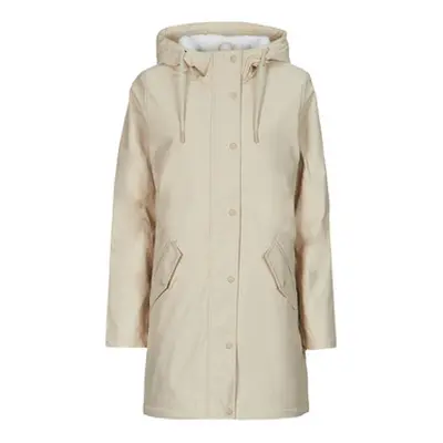 Only ONLSALLY RAINCOAT women's Parka in Beige