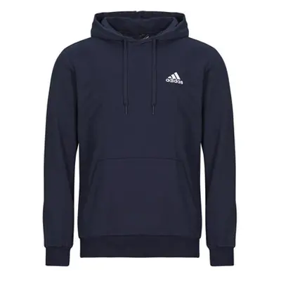 Adidas Essentials Fleece Hoodie men's Sweatshirt in Marine