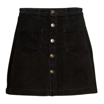 Only ONLAMAZING HW CORD SKIRT PNT women's Skirt in Black