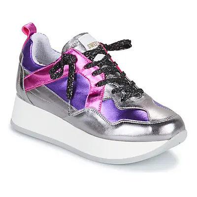 Sweet Lemon BIBLOS women's Shoes (Trainers) in Silver