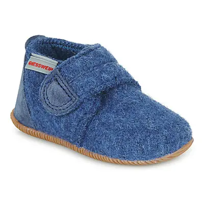 Giesswein OBERSTAUFEN girls's Children's Slippers in Blue