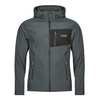 Jack & Jones JJTAYLOR SOFTSHELL men's Jacket in Grey