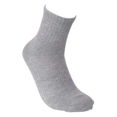 Justinreess England Single Crew men's Stockings in Grey