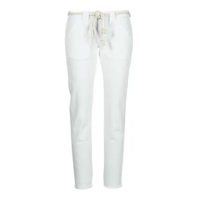 Le Temps des Cerises EZRA women's Trousers in White