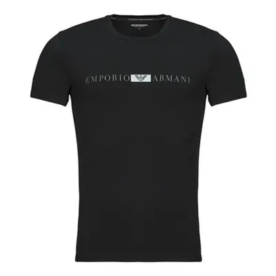 Emporio Armani 4F525-111971 men's T shirt in Black