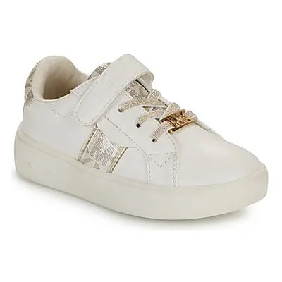 MICHAEL Michael Kors JEM MAXINE PS girls's Children's Shoes (Trainers) in White