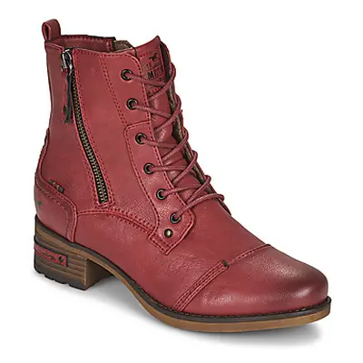 Mustang 1229513 women's Mid Boots in Red