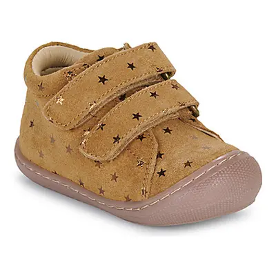 Citrouille et Compagnie JUKI boys's Children's Shoes (High-top Trainers) in Brown