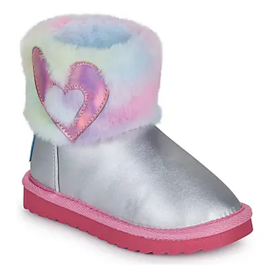 Agatha Ruiz de la Prada CLOUD girls's Children's Mid Boots in Silver