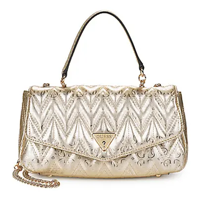 Guess ADELARD CONVERTIBLE CROSSBODY women's Shoulder Bag in Gold