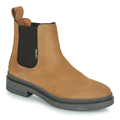 Pellet JUNE men's Mid Boots in Beige