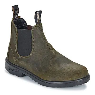 Blundstone KIDS CHELSEA BOOT boys's Children's Mid Boots in Kaki