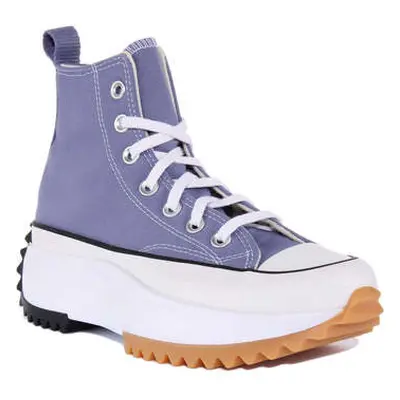 Converse A03702C Run Star Hike Lavender women's Trainers in Pink