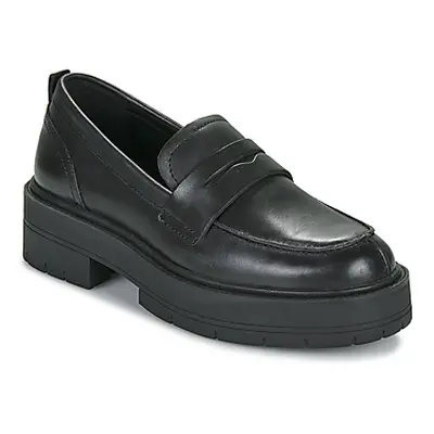 Geox D SPHERICA EC7 women's Loafers / Casual Shoes in Black