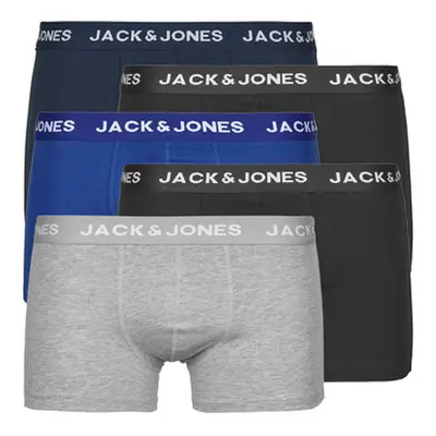 Jack & Jones JACBASIC X5 men's Boxer shorts in Multicolour