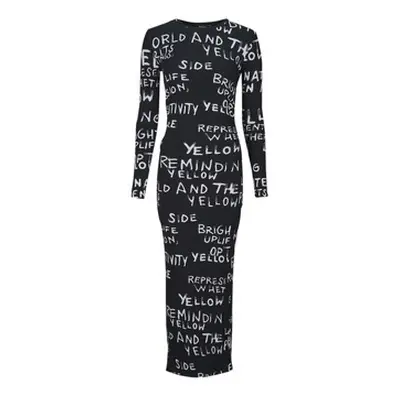 Desigual VEST HESIAN women's Long Dress in Black