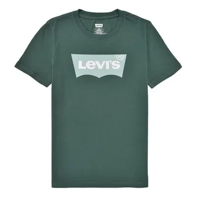 Levis LVB BATWING TEE boys's Children's T shirt in Green