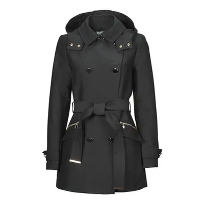 Morgan GLADIA women's Trench Coat in Black