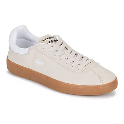 Lacoste BASESHOT women's Shoes (Trainers) in Beige