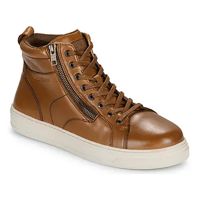 Redskins BILLE men's Shoes (High-top Trainers) in Brown