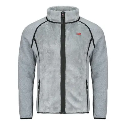 Geographical Norway TITANOZ men's Fleece jacket in Grey