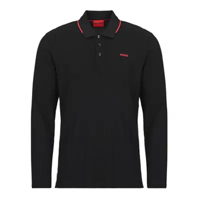 HUGO Derriko men's Polo shirt in Black