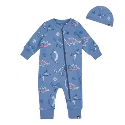 Timberland ENS.PYJAMA+BONNET T60240 boys's Sleepsuits in Blue