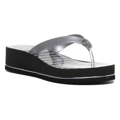 Guess Enzy Eu Wedge Thong women's Sandals in Silver