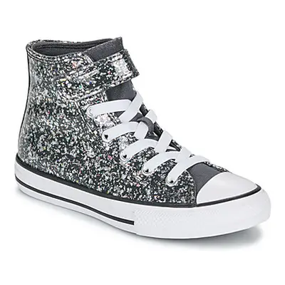 Converse CHUCK TAYLOR ALL STAR GLITTER EASY-ON girls's Children's Shoes (High-top Trainers) in B