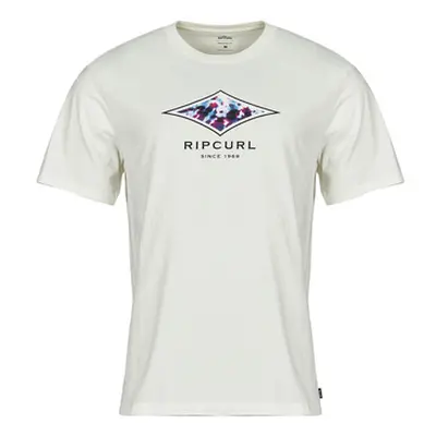 Rip Curl FILLER TEE men's T shirt in White