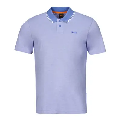 BOSS PeoxfordNew men's Polo shirt in Blue