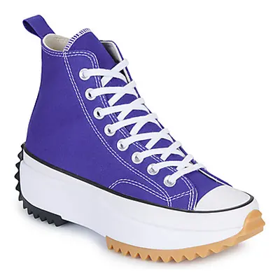 Converse RUN STAR HIKE women's Shoes (High-top Trainers) in Blue