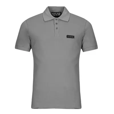 Versace Jeans Couture POLO77GAGT08 men's Polo shirt in Grey